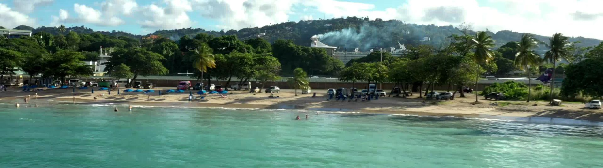 St. Lucia Beaches near the cruise port