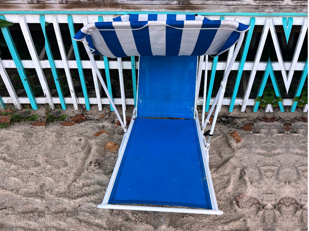 Personal Shaded Beach Chair