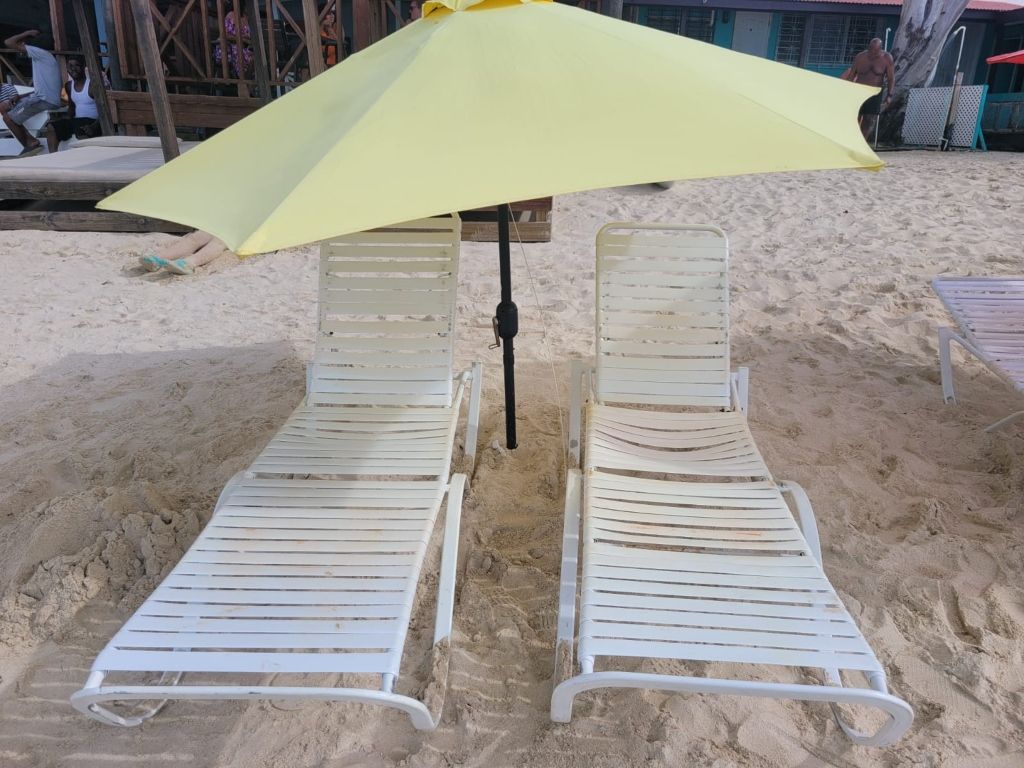 Sand Haven Beach - 2 Beach Chairs & 1 Umbrella Combo rentals