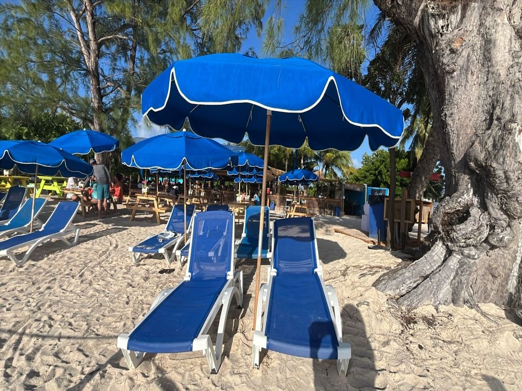 Beach Chair (2) and Umbrella