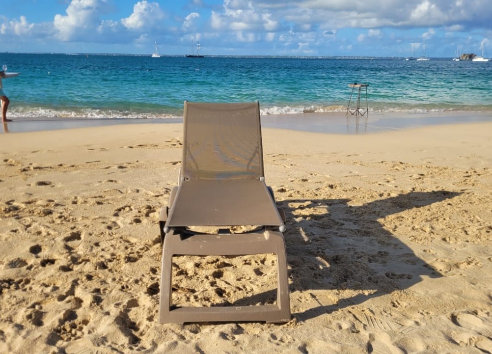 Grand Case Beach - Beach Chair  rentals