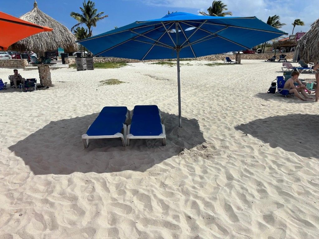 Arashi Beach - Beach Chair (2) and Umbrella rentals