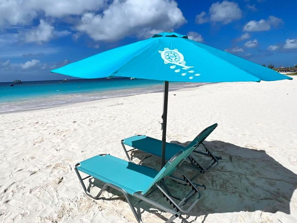 Carlisle Bay Beach - 2 lounge Chair 1 Umbrella rentals
